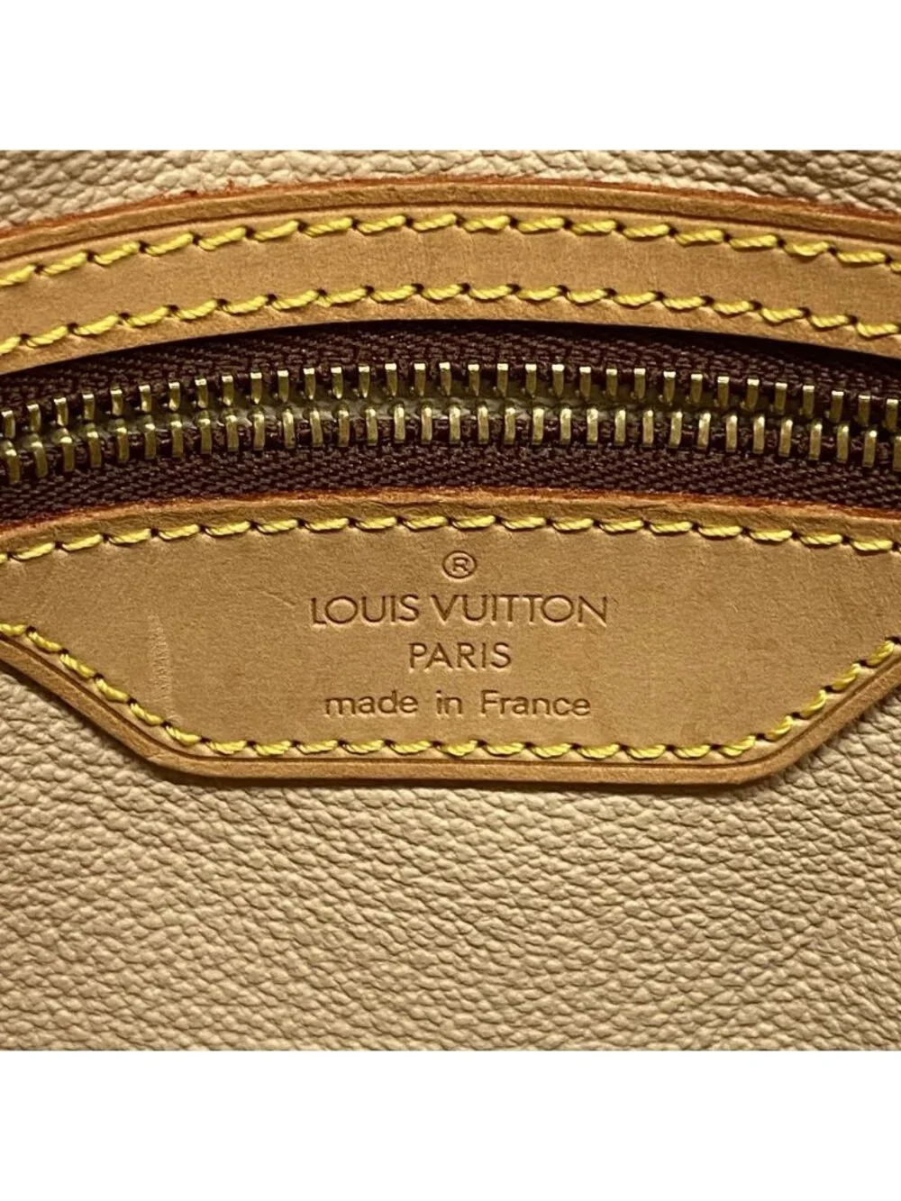 Louis Vuitton Tote Bag Monogram Petite Bucket Brown